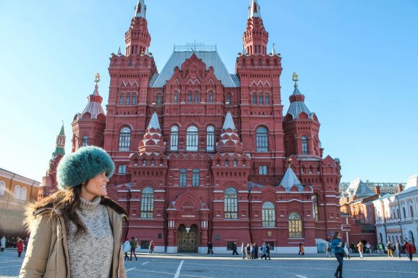 Atardecer en la Plaza Roja