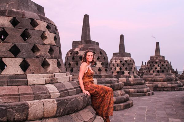 Borobudur Amanecer en Borobudur