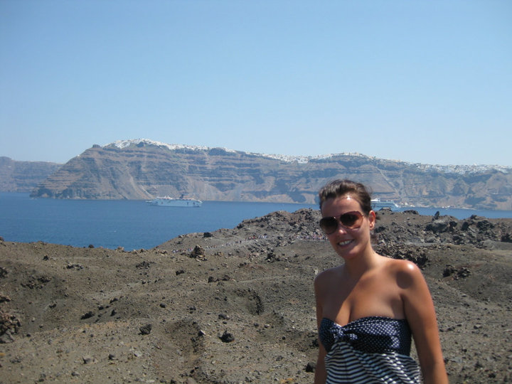 Volcán Santorini
