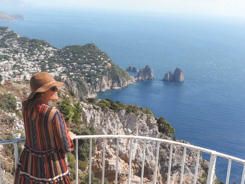 Preparativos de viaje a Capri