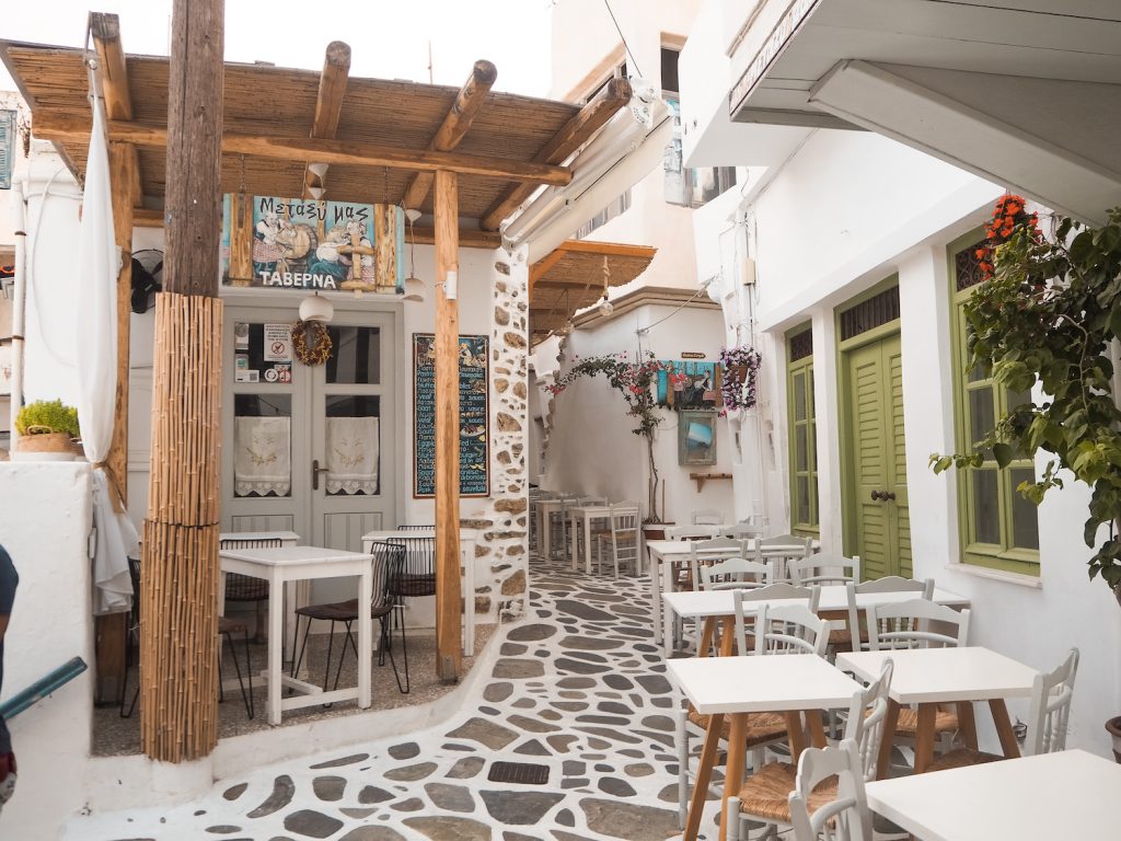 Dónde comer en Naxos