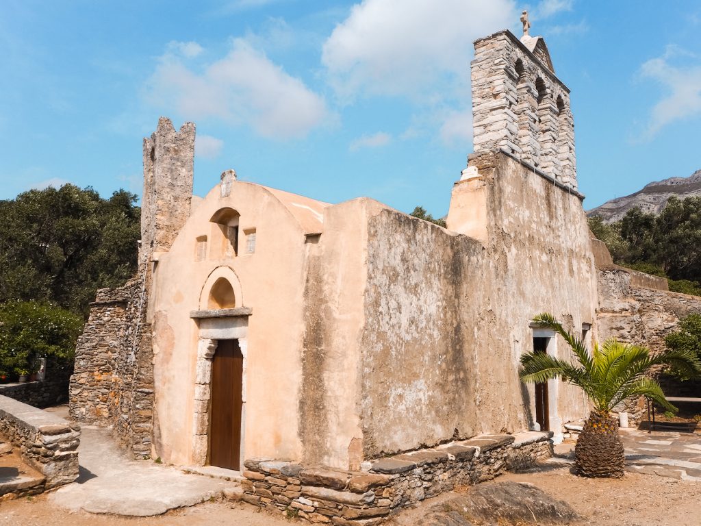 Iglesia más antigua de Naxos