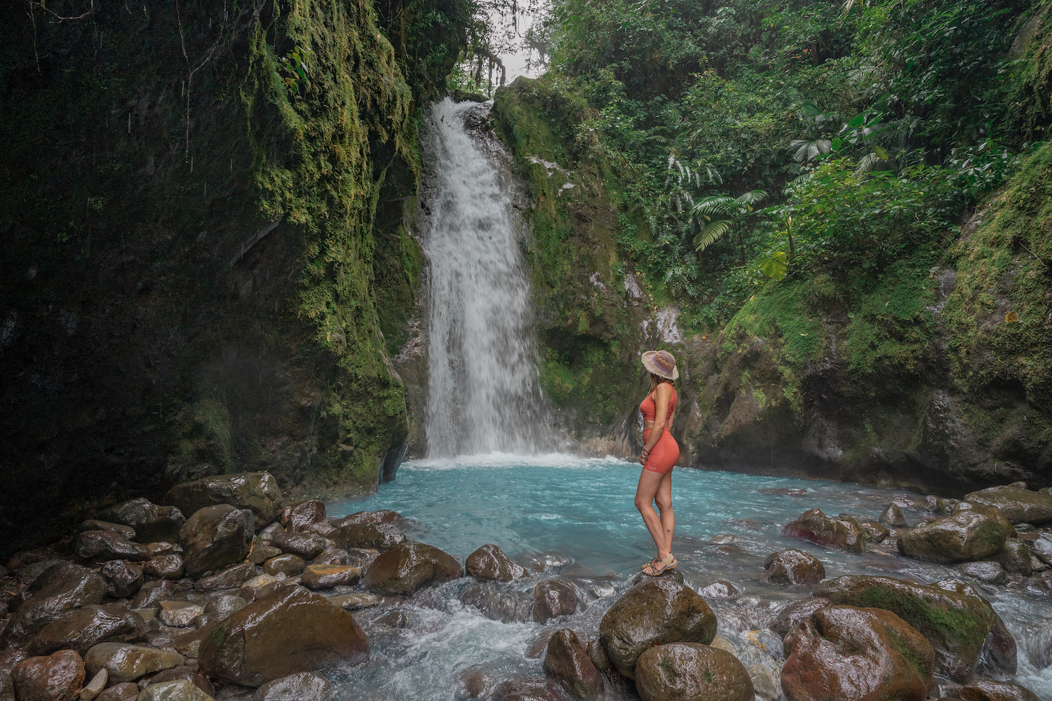 The Blue Falls-17 Ruta de viaje a Costa Rica