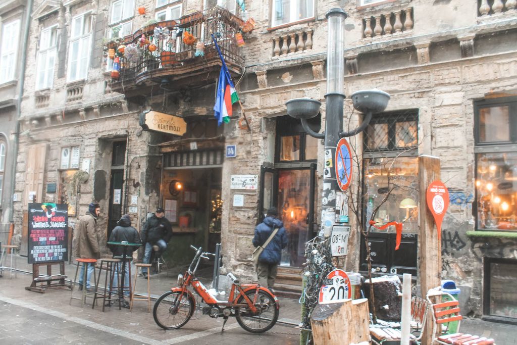 Restaurantes y ruin bar en Budapest
